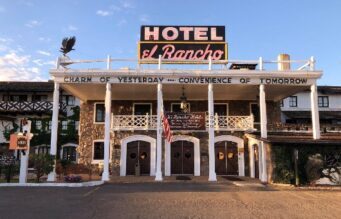 Historic El Rancho hotel on Route 66