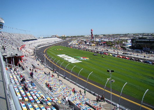 Take in Daytona Speedway on Florida Orange Juice self-guided motorcycle tour