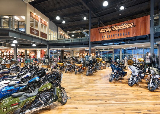 Scottsdale Harley-Davidson on Orange & Black Legends of the West motorcycle tour