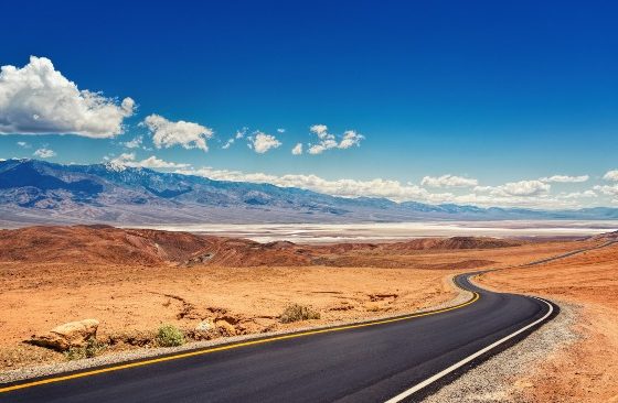 Death Valley on Spectacular california motorcycle tour